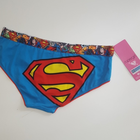 NWT SUPERGIRL DC BIKINI BREIF sz XS - Picture 2 of 5